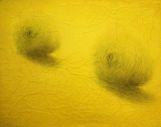 Meules de paille - huile sur toile - 45 x 35 cm - 1995