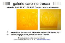 Exposition Laurent Chabot - Meules Mécaniques - Galerie Caroline Tresca