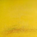 Champ de blé - huile sur toile - 100 x 100 cm - 2002