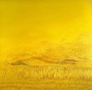 Champ de blé - huile sur toile - 220 x 220 cm - 2003