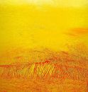Champ de blé - huile sur toile - 150 x 150 cm - 2001